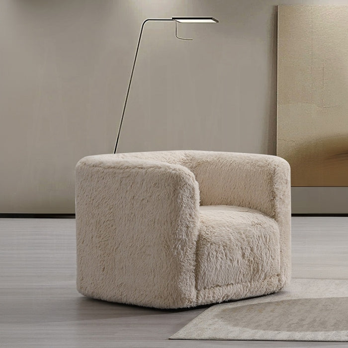 Acme Furniture Upendo Beige Sand Swivel Chair