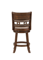 New Classic Furniture Gia Cherry Brown Swivel Counter Height Stool