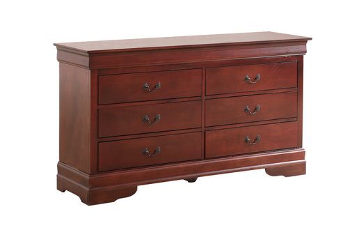 Glory Furniture Louis Phillipe Cherry Dresser