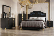 New Classic Furniture Empire Black Dresser And Mirror