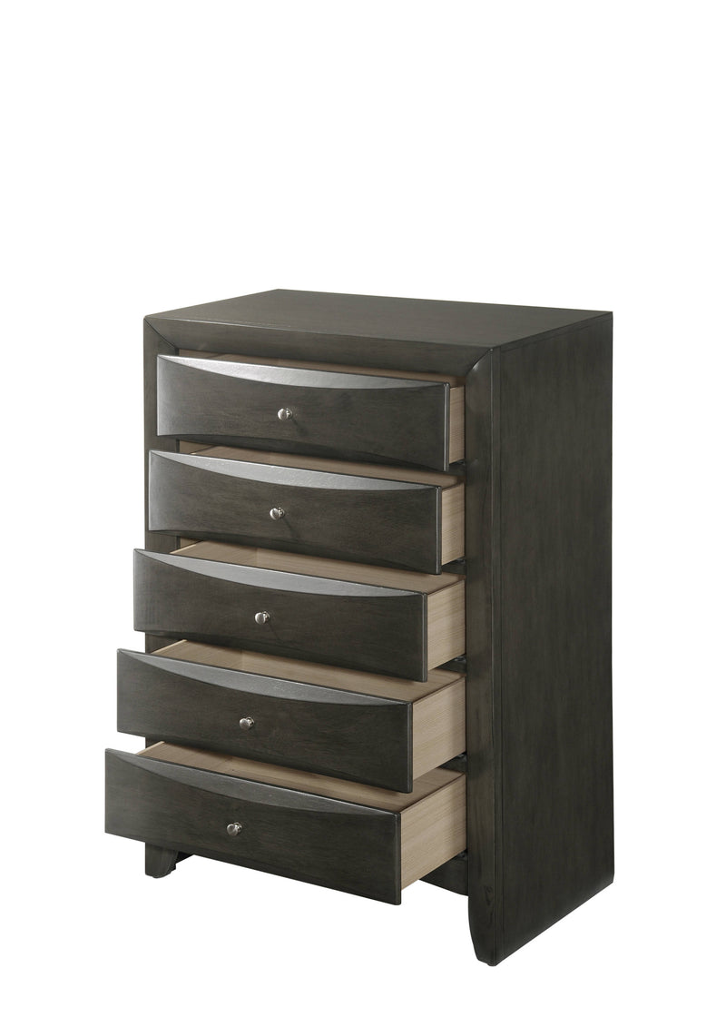 Crown Mark Emily Dark Cherry Chest