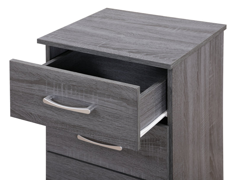 Glory Furniture Boston Gray Nightstand
