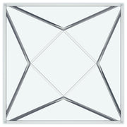 Coaster Furniture Brittania Silver Square Coffee Table