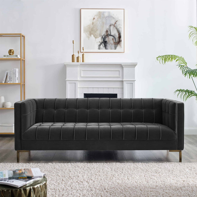 Steve Silver Isaac Moonlight Gray Sofa