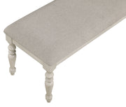 New Classic Furniture Jennifer White Dining Bench
