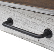 Steve Silver Bear Creek White Honey Smoke Sofa Table