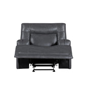 New Classic Furniture Titan Gray Glider Recliner
