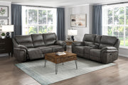 Home Elegance Proctor Brown 2pc Living Room Set