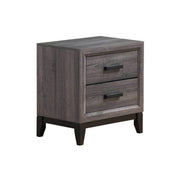 Global Furniture Kate Foil Grey Night Stand