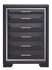 Glory Furniture Liverpool Black Chest