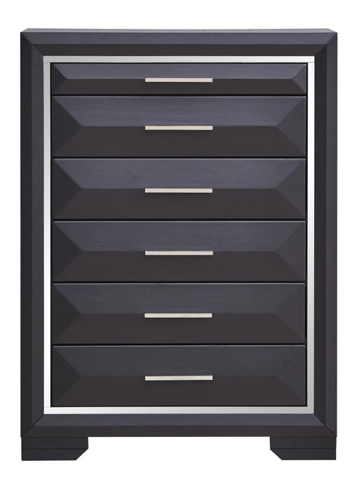Glory Furniture Liverpool Black Chest