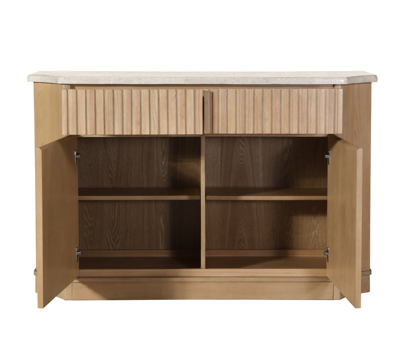 Acme Furniture Qwin Natrual Oak Server