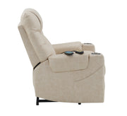 Acme Furniture Nairi Ivory Power Recliner