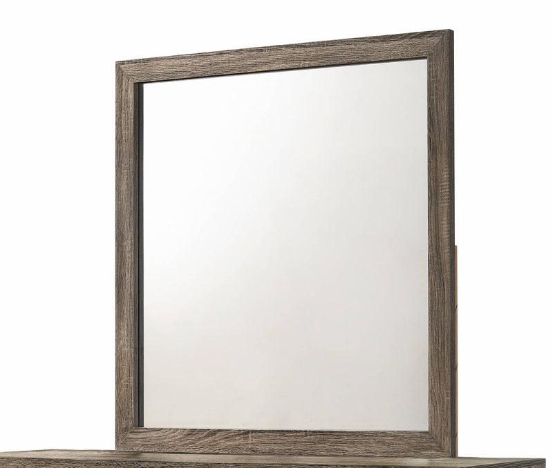 Crown Mark Millie Grey Dresser and Mirror