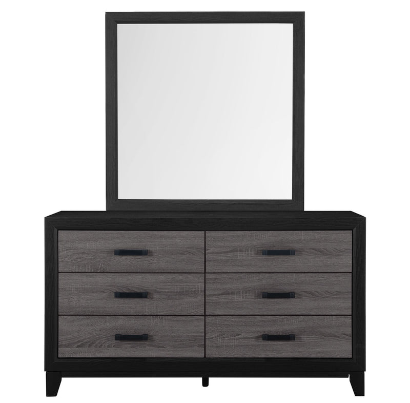Global Furniture Lisbon Black Grey Dresser