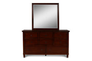 New Classic Furniture Tamarack White Glass Mirror