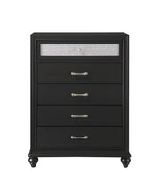 Crown Mark Lila Black Chest