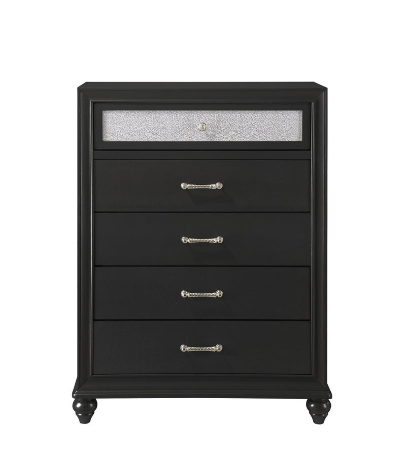 Crown Mark Lila Black Chest
