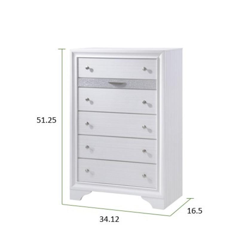 Galaxy Home Matrix Gray Drawer Chest