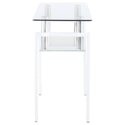 Coaster Furniture Dyer White Sofa Table