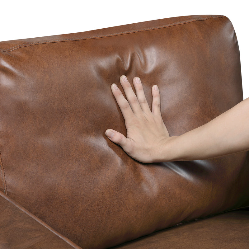 Home Elegance Malcolm Dark Gray Sofa