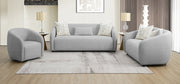 Acme Furniture Etienne Gray Loveseat with 3 Pillows