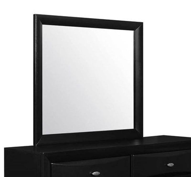 Global Furniture Linda Black Mirror