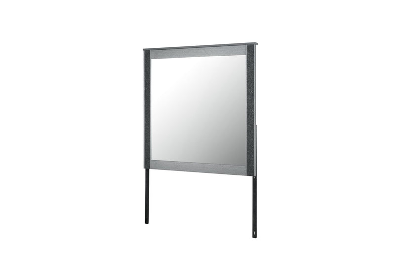 Global Furniture Logan Silver Mirror
