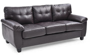 Glory Furniture Gallant Cappuccino Faux Leather Sofa