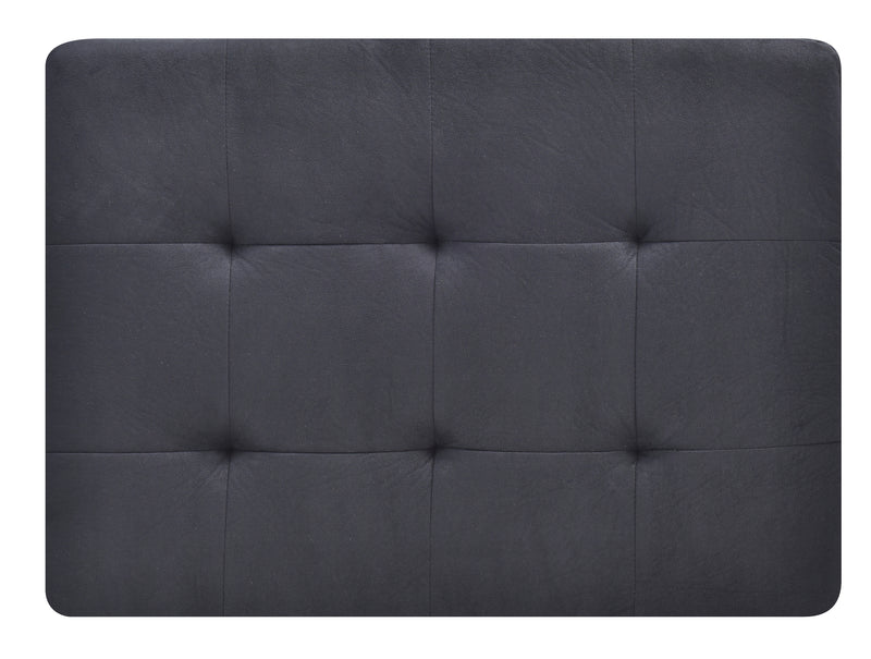 Glory Furniture Malone Black Ottoman