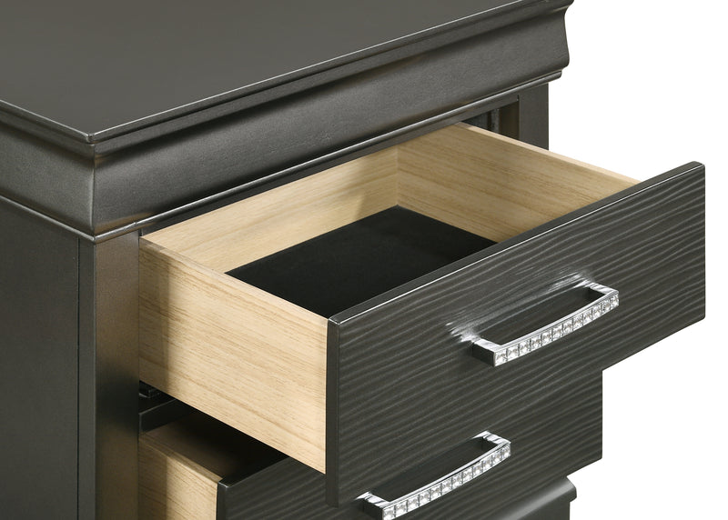 Galaxy Home Brooklyn White Wood Night Stand