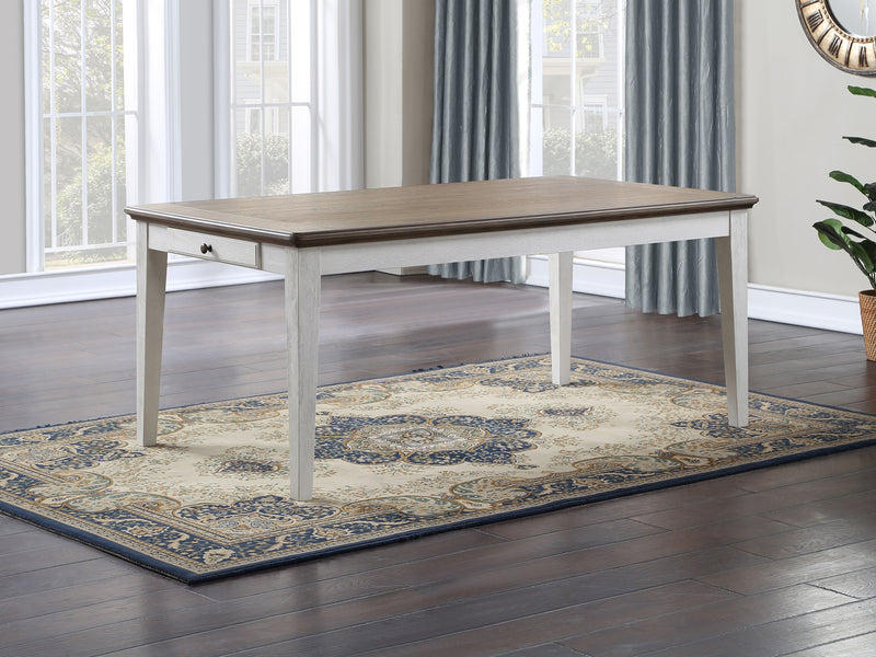 Steve Silver Pendleton Ivory 6pc Dining Set