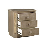 Galaxy Home Medusa Gold Nightstand