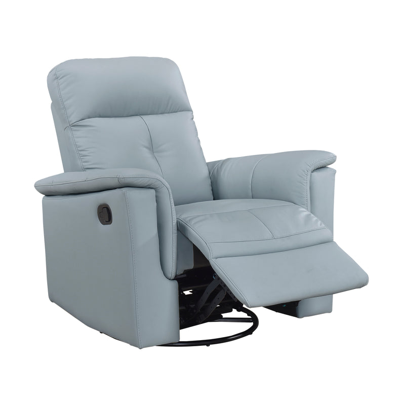 Home Elegance Bristow Green Swivel Glider Reclining Chair