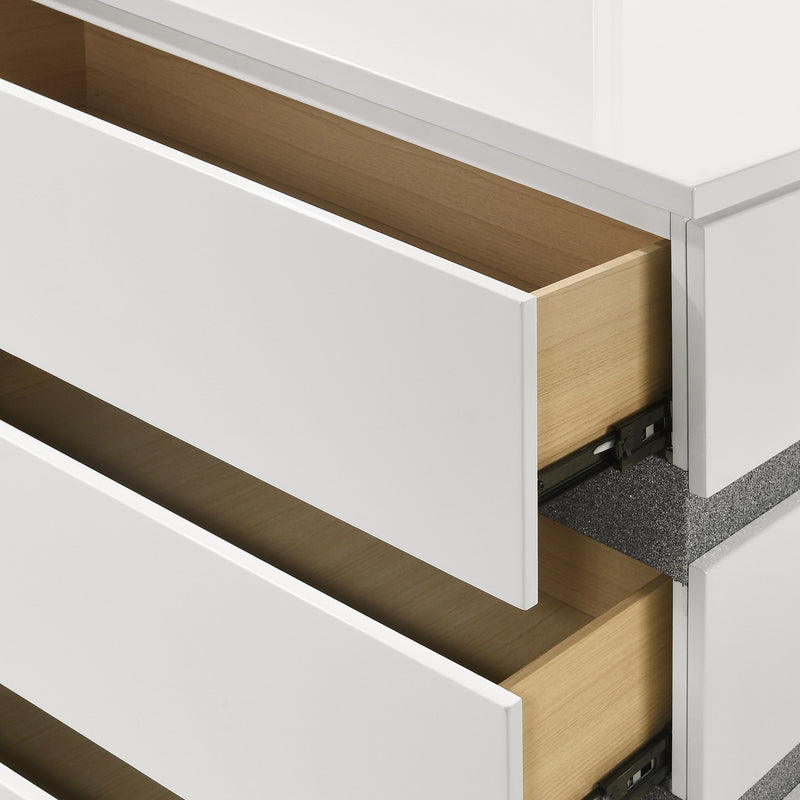 New Classic Furniture Paradox White Dresser