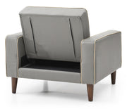 Glory Furniture Andrews Black Chair Bed