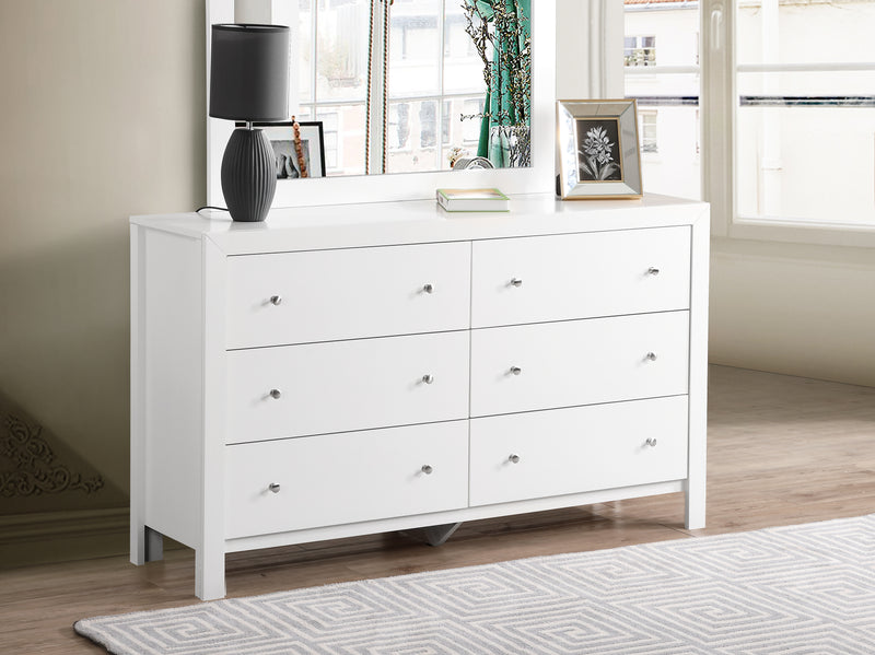 Glory Furniture Burlington Gray Dresser
