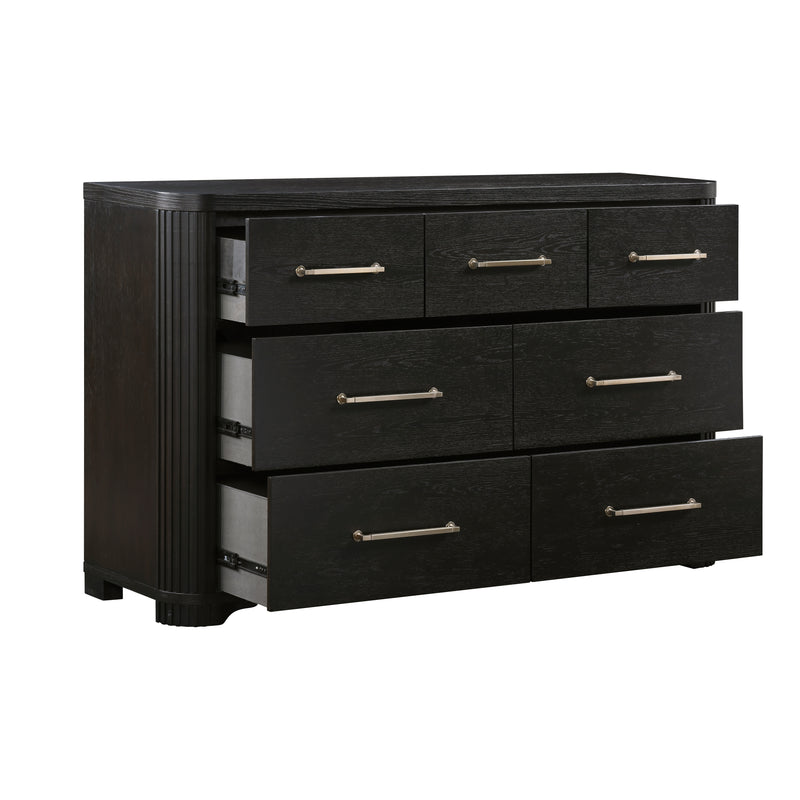 Home Elegance Gilbert Charcoal Dresser
