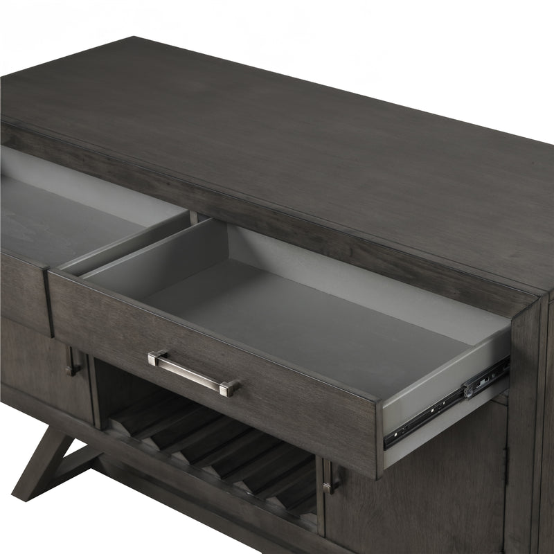 New Classic Furniture High Line Brown Server