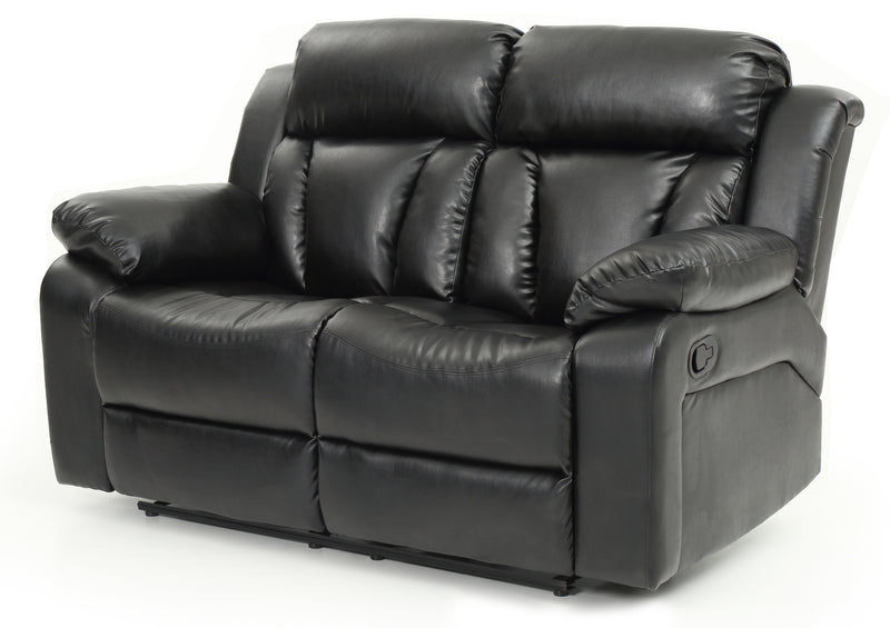 Glory Furniture Daria Dark Brown Reclining Loveseat