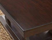 Steve Silver Jocelyn Espresso Cherry Cocktail Table