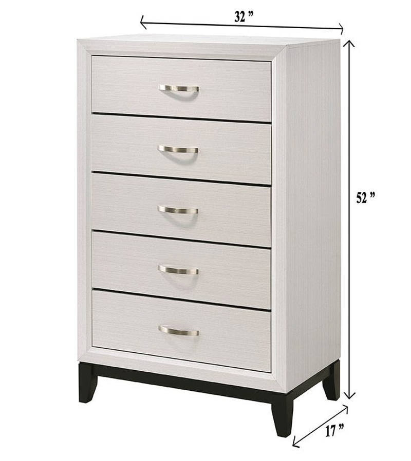 Crown Mark Akerson White Chest