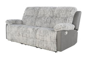 Global Furniture U6028 Grey Reclining Sofa