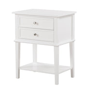 Glory Furniture Newton White Nightstand