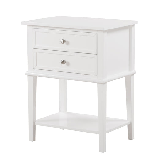 Glory Furniture Newton White Nightstand