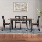 Steve Silver Joplin Brown 5pc Dining Set