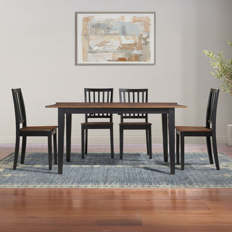 Steve Silver Joplin Brown 5pc Dining Set
