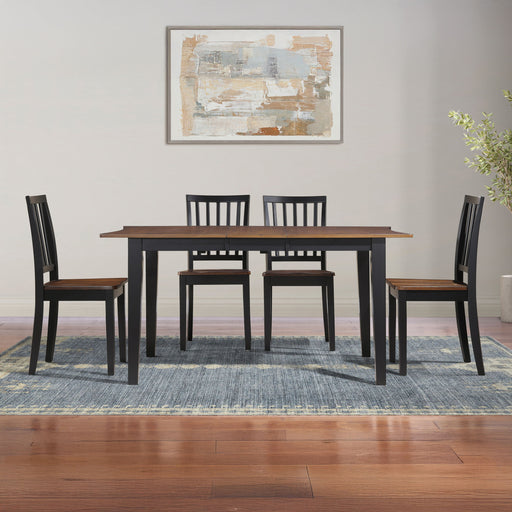 Steve Silver Joplin Brown 5pc Dining Set