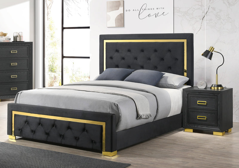 Crown Mark Pepe 4pc Bedroom Set With Queen Bed
