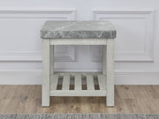 Steve Silver Canova Cathedral White End Table